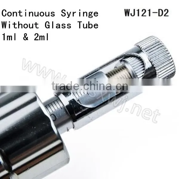 Metal Automatic Self Refiling Vaccinator, Continuous Syringe Without Glass Tube ,WJ121-1 photo-5
