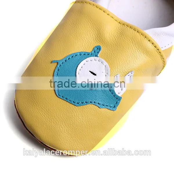 Rhino Baby Shoes,Baby Booties,Soft Sole Rhino Baby Slippers photo-4