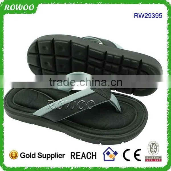 Men Soft EVA Sandals Memory Foam Flip Flops photo-2