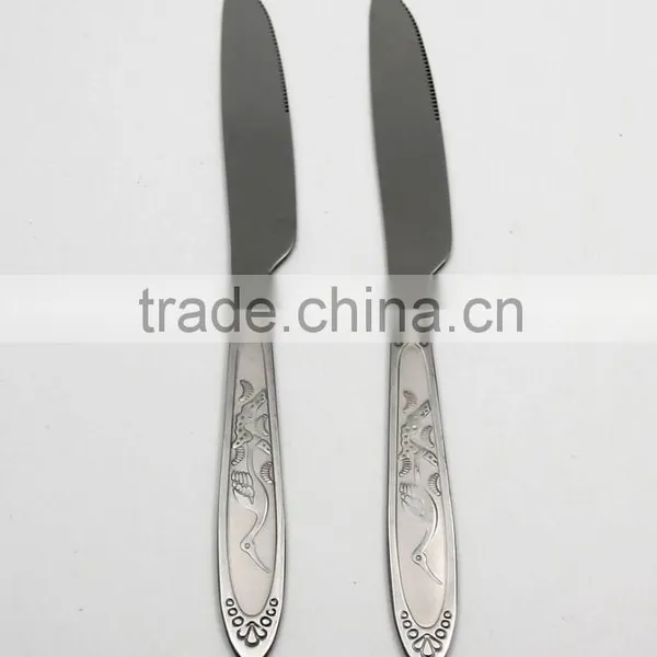 International Stainless Steel Royalty Line Knife Set for Adults photo-2