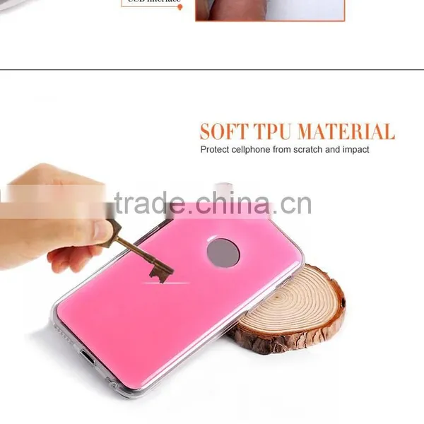Glowing Epoxy Gel Skin Case Cover for Iphone 5s for Samsung Galaxy S4 Case photo-2