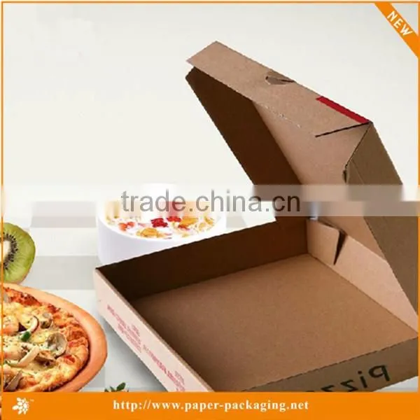Natural Color E Flute Carton Pizza Box Price photo-3