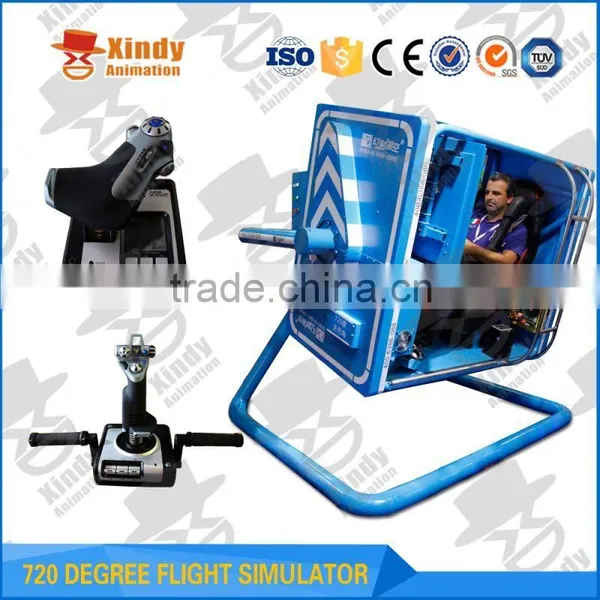 2016 Funny Product Portable Flight Driving Simulator Flight Simulator Cockpit 720 Degree Flight Simulator Supplier's Choice photo-6