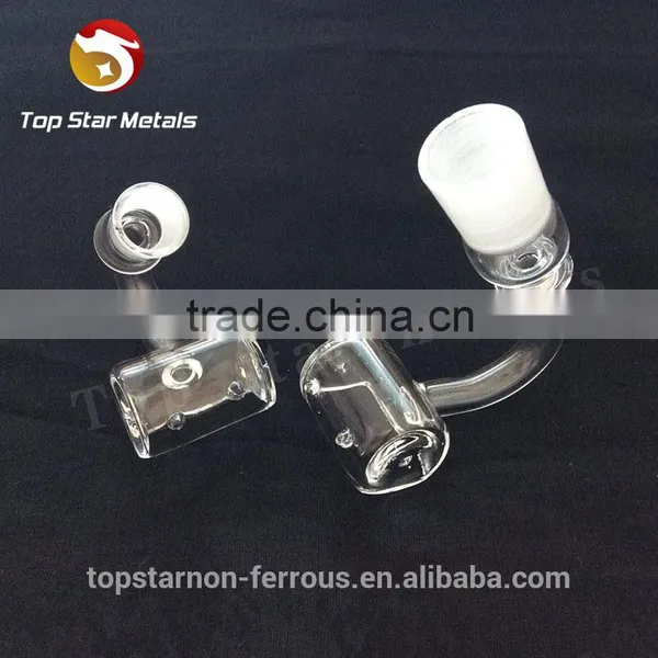 Domeless Dozer Quartz Nail Quartz Trough Domeless Nail Female 10mm14mm18mm photo-2