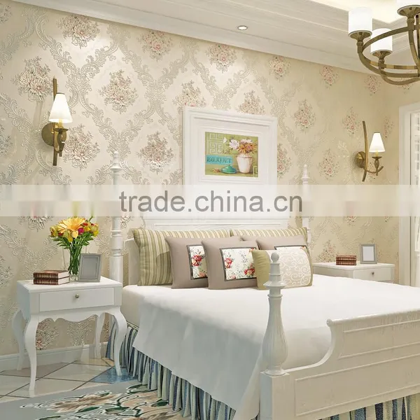 Home Design Rural Glitter Flower Beautiful Wallpaper for Home photo-4