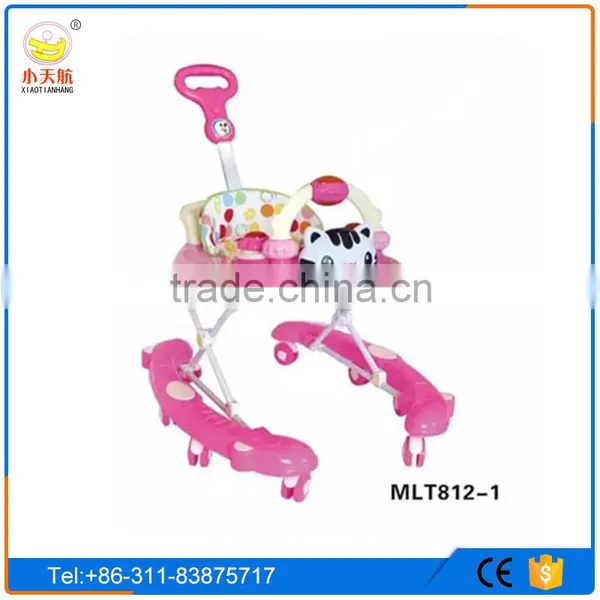 Factory Direcly Sell Cheap Price New Model Rotating Baby Trolley Walker photo-2
