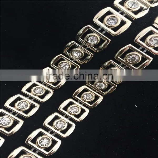 Cheap Rhinestone Trim Plastic Rhinestone Banding