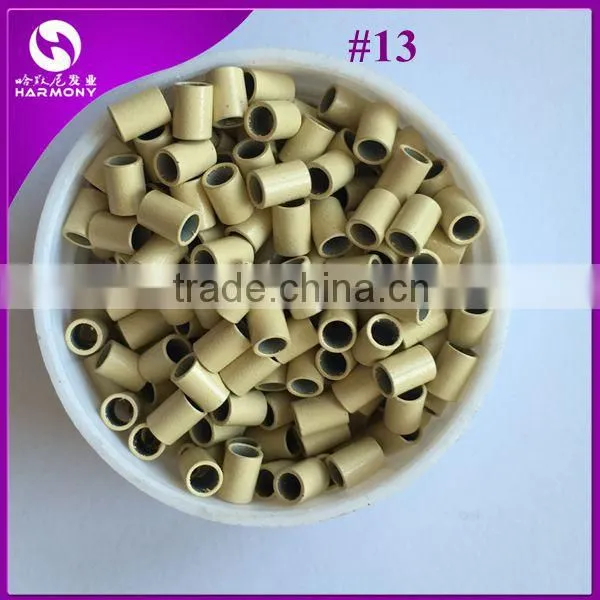 Mini Lock Straight Copper Micro Rings Tube Bead For I Tip Hair Extension Hair Extension Micro Rings Tools photo-2