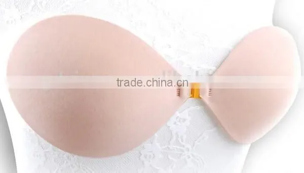 Updated Sexy Girl Wear Soft Bra Invisible Sponge Bra Adhesive Backless photo-2