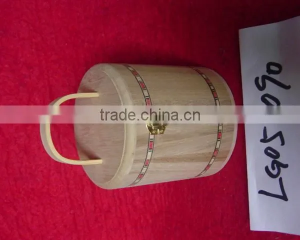 Buckets Coolers Holders Wooden Barrel Wooden Cask Wooden Bucket Ice Wood Bucket photo-4
