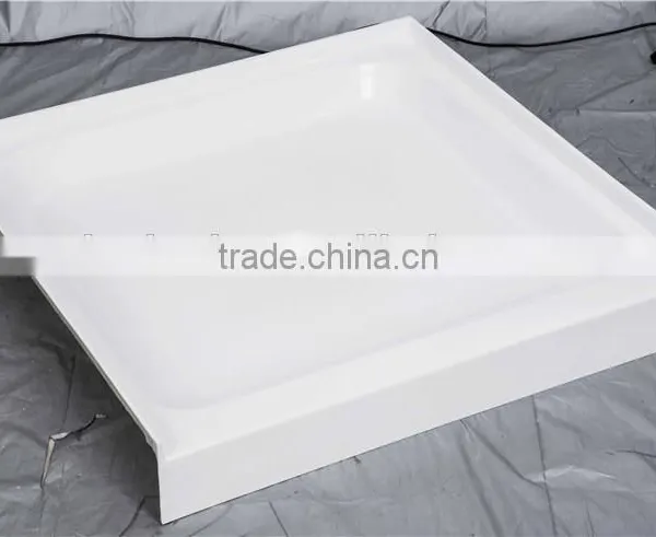 Square Shower Tray,shower Flooring,cupc Acrylic Base With Tile Flange photo-5