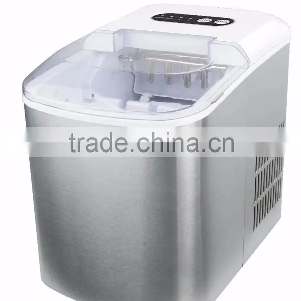 Stainless Steel Portable Type Home Use Ice Maker