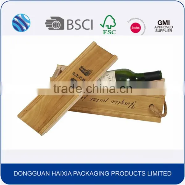 High Quality Customized Made-in-China Luxury Wooden Wine Box For Best Quality Choice