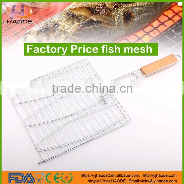 USA market wire grill basket for fish toast