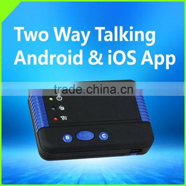 Bicycle gps tracker mini with sos button and two way talking