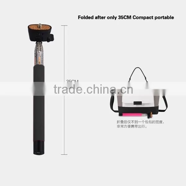Extendable Folding Wired Selfi Selfie Stick Phone Camera Monopod Self-Pole for IPhone Android photo-6
