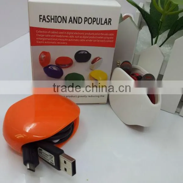 Logo Custom Retractable Earphones/retractable Earphone Winder