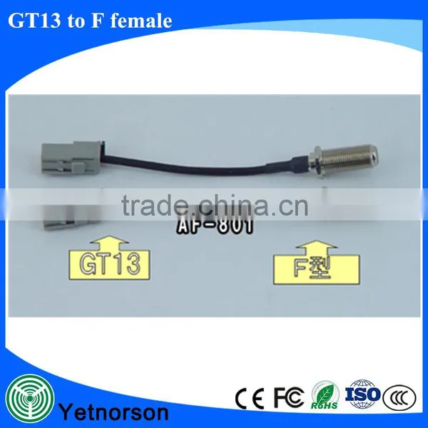 F Female to GT13 RF Cable Assembly RG174 20cm photo-2