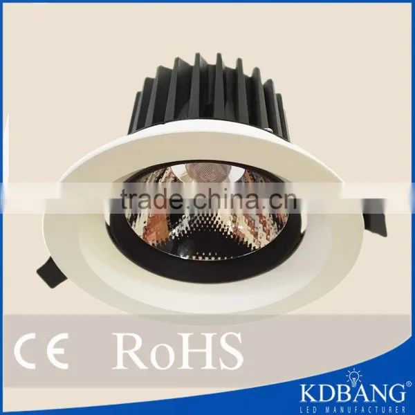 High Brightness Ceramic Material Led Showroom Lights for 30w COB photo-2