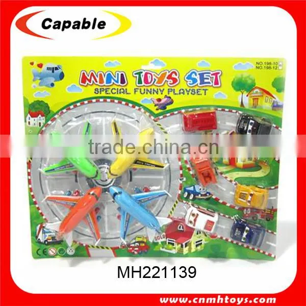 Pull Back Cheap Small Plastic Toys Small Toy Toy Set