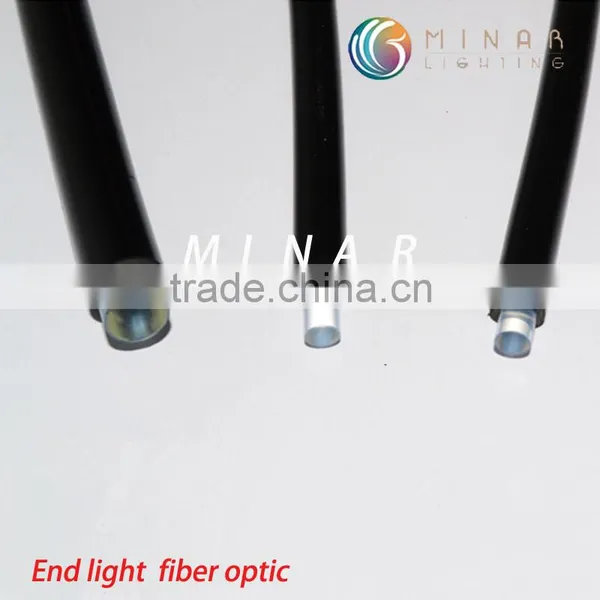 PMMA Solid End Glow Emitting Multi Core Fiber Optic Cable for Swimming Pool photo-3
