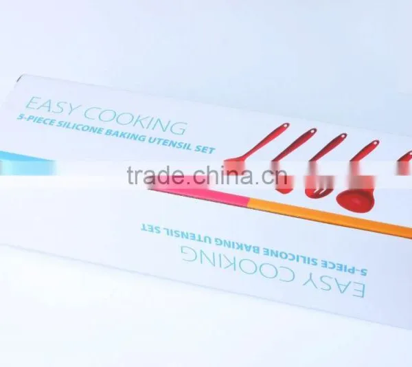 Set of 5 Factory Wholesaler High Quality Kitchenware Silicone Utensils Quality Choice photo-6