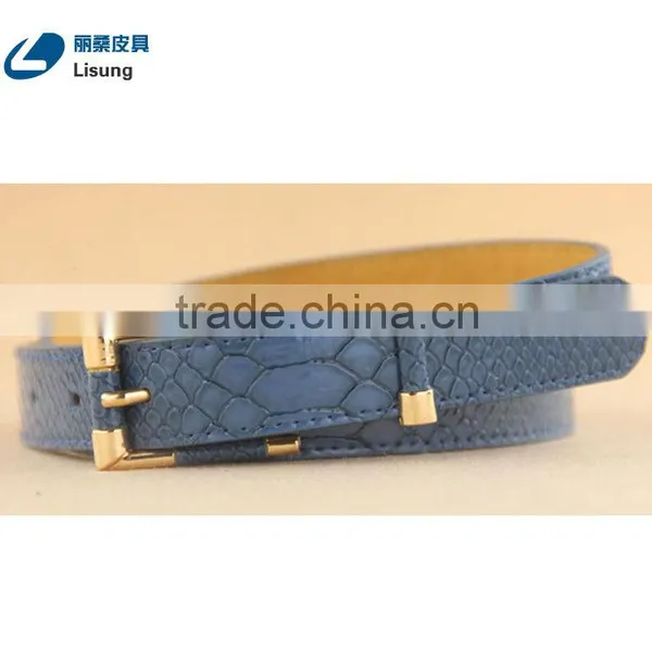 Cheap Imitation Crocodile Leather Animal Skin Belts