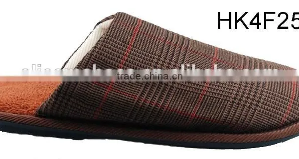 Factory Price Soft Indoor Man Winter Warm Cotton Slipper Wholesale