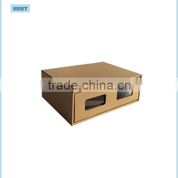 Customized Corrugated Paper Storage Box for Clothing With Cut Window photo-4
