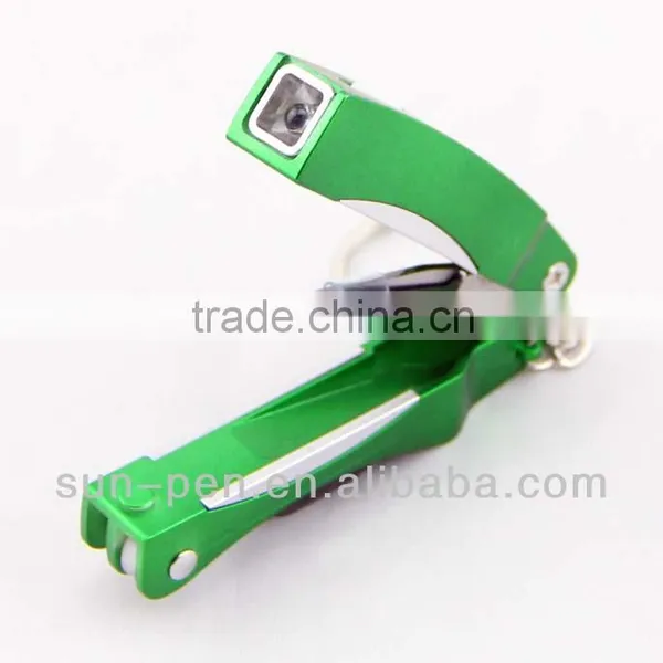 Folding Multi-funtional Pen With LED and Scissors photo-3