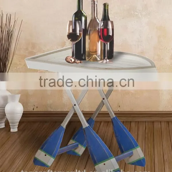 Oar Wood Side Table photo-2