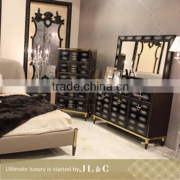 Luxury Bedroom Dresser Interior Design for Luxury Funiture Factory From China JB72-04 Dresser- JL&C Luxury Home Furniture photo-2