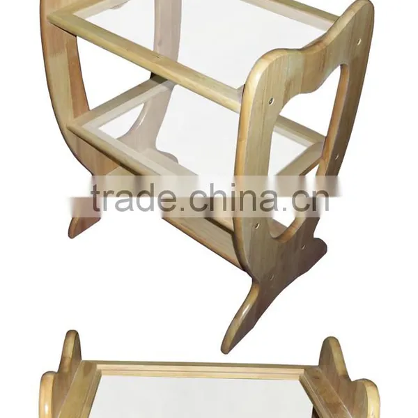 2016 Hot Sales Spa Centre Solid Wood Massage Trolley photo-2