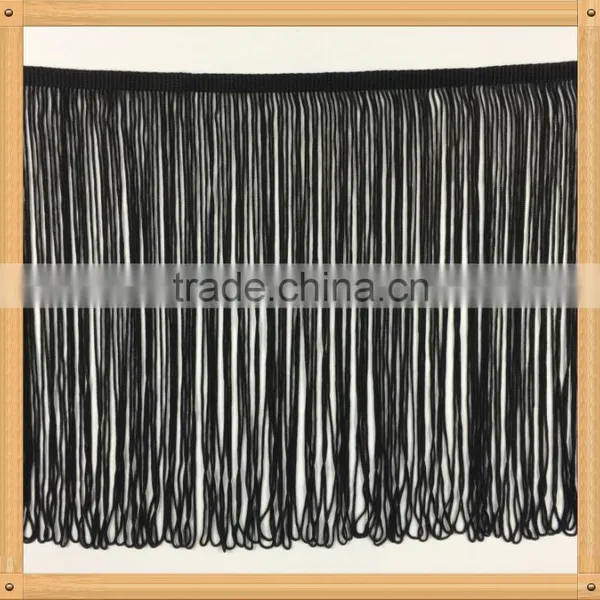 Polyester Yarn Tassel Fringe Trim For Garment , Trimming Of Home Textile photo-2