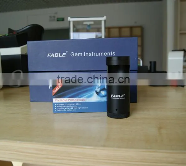 Fable Gem Jewelry Portable Polariscope FPP-30 With Black Aluminium Alloy Shell. photo-2