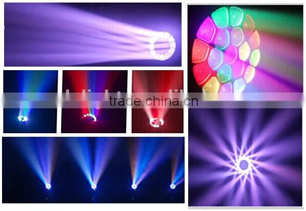 Newest Hot Selling Big Bee Beam Moving Head 19*15w Rgbw 4 in 1 Led Stage Light Moving Head Stage Light photo-4