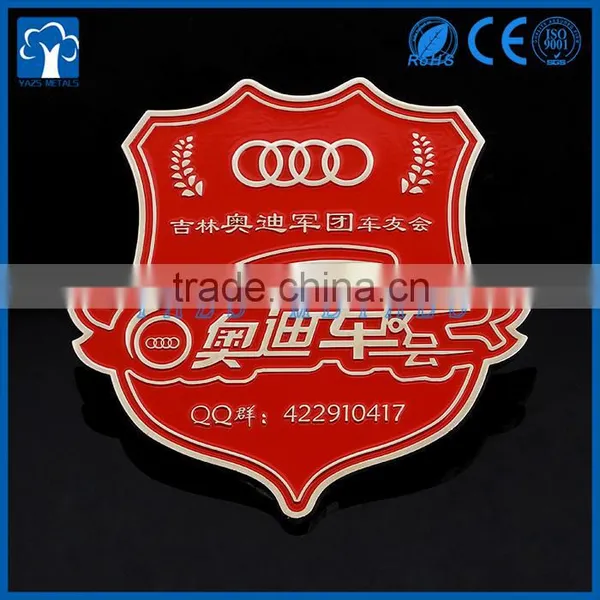 Cheap Custom Metal 3D Car Badge Emblems 3M Sticker photo-5