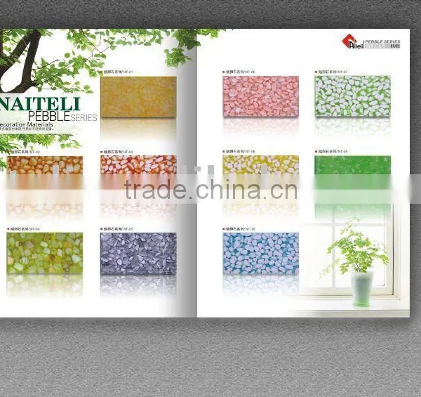 Transparent Resin Panel Resin Pebble Tile