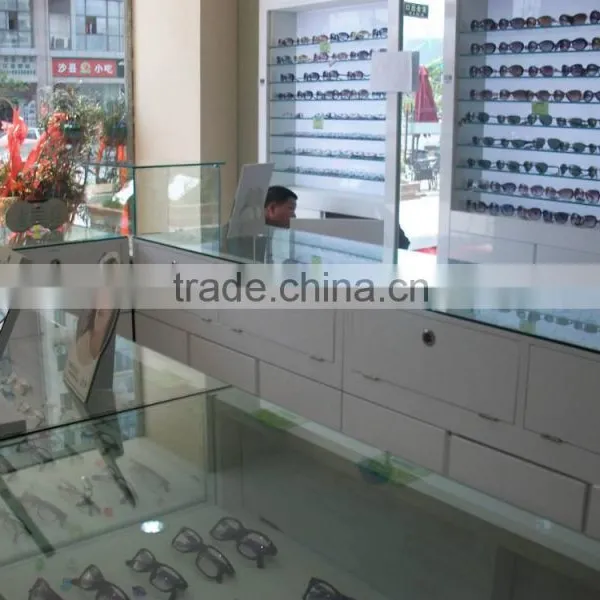 Wooden Eyewear Sunglasses Display Rack,modern Optical Showcase photo-4