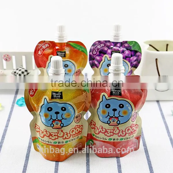 Professional Jelly Packaging Pouch With Spout photo-5