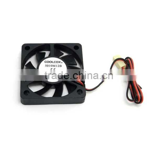 CoolCox 50x50x10mm DC Axial Fan ,5010 Small Exhaust Fan,dc Fan 50mm,5v 12v 24v dc Fan photo-2