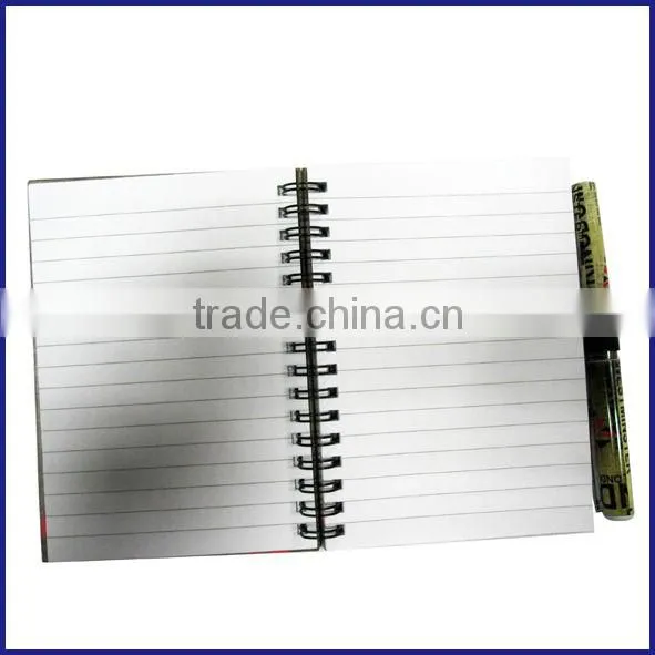 A6 Cute Hardcover Mini Notebook With Pen photo-4