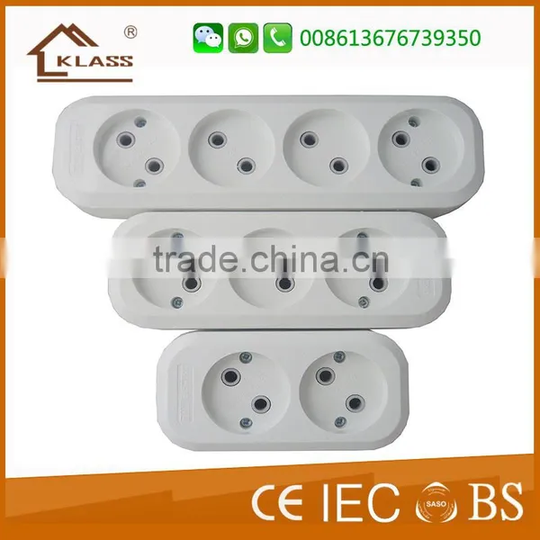 Multi Electrical Flexible Socket Extension/ Electrical Extension Socket 3/4/5gang Russia photo-2