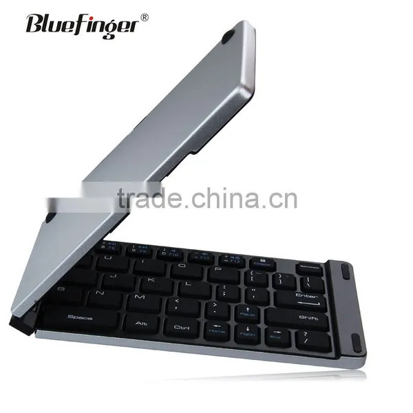 Factory Ultra Slim Mini Wireless Portable Folding Bluetooth Keyboard photo-4