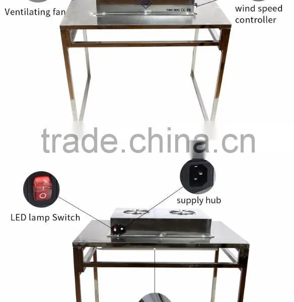 Dust Free Room Cleaning Room Laminar Flow Clean Bench for Phone LCD Repair Refurbish photo-2