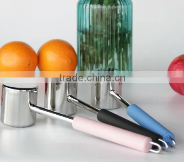 High Quality Colorful Stainless Steel Beef Steak Tenderizer Meat Hammer as Seen on tv photo-4