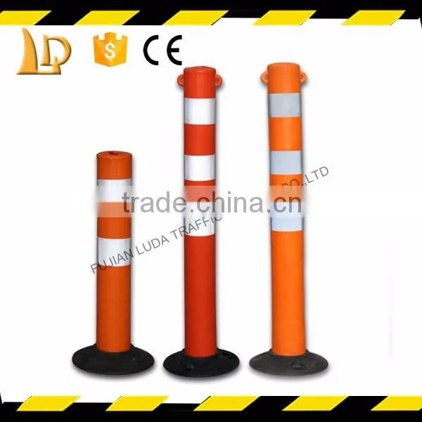 Unbreakable EVA Traffic Sign Post With Super Bright Reflective