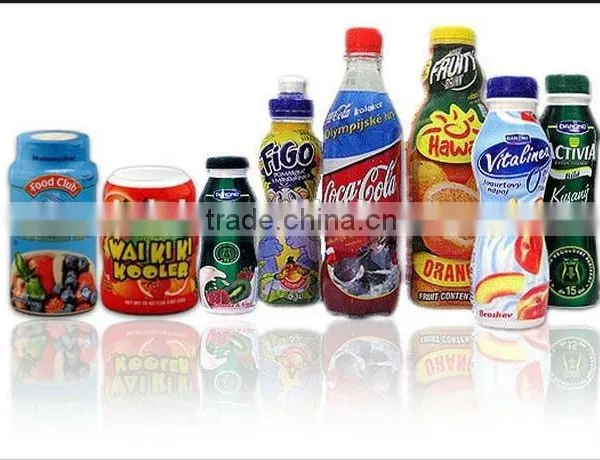shrink wrap bottle labels
