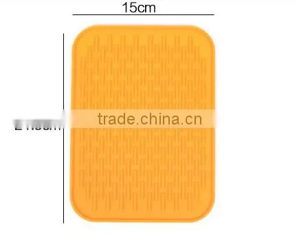 Heat Resistant Silicone Dish Drying Mat Silicone Pot Holder photo-6