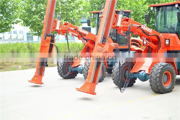 Pile Driver With Quick Coupling of Hammer or Screw Driving Head photo-3